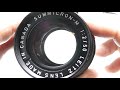 leica ライカ summicron ズミクロン 50mmf2 第3世代 純正フード