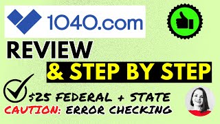 1040.com Tax Software Review \u0026 Step-by-Step