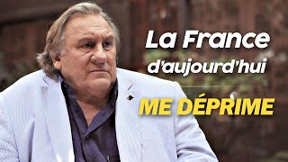 Gérard Depardieu donne son avis sans filtre sur la France et l'Europe