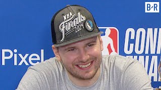 Luka Doncic on WCF Win vs. Timberwolves on the Road: 'It's a good feeling'