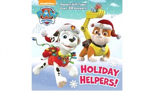 Holiday Helpers! - Read Aloud Books for Toddlers, Kids and Children