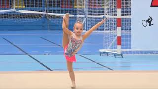 Valeria de Diego Monge de 5 años - Gimnasia ritmica