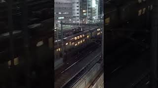 サンライズ出雲とサンライズ瀬戸かな　浜松町駅付近で撮影してたら二階建ての合計14両の列車を撮影できました　Sunrise Izumo and Sunrise Seto #ボンドウ #shorts