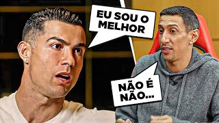 OLHA O QUE O DI MARÍA FALOU SOBRE O CRISTIANO RONALDO SE ACHAR O MELHOR DA HISTÓRIA! (Esculachou)