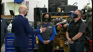 🇺🇸Biden visita el Dakota County Technical College en Minneapolis.