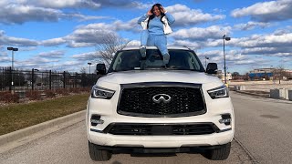 1ST INVESTMENT IN THE CAR BUSINESS : INFINITI QX80? / MY 1ST RIDE ALONG IN THE SEMI TRUCK!! (WILD)🤪