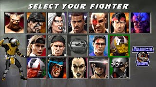 Mortal Kombat 3 Mugen & Mortal Kombat II on Sega Saturn