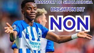 Pas de départ pour Simon Adingra :  Brighton ferme la porte aux transferts en disant non à 7 clubs.