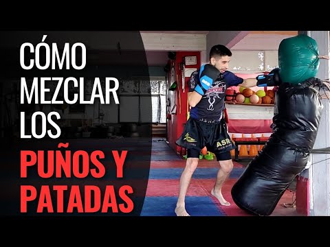 Dos Maneras De Combinar Los Puños Y Las Patadas Youtube