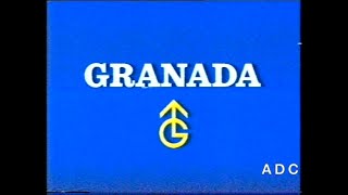 Granada TV end of one to one, slide adverts & link announcer Phil Sayer 20th August 1982 1 of 3