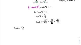 MAT 182 - Notes 8.6 - Double Angle Formulas