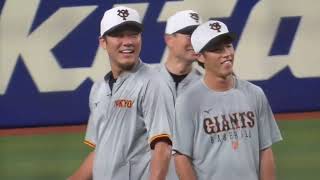 岡本和真のサードノック 増田陸に色々言ってる坂本勇人