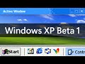 Revisiting Windows XP Beta! (build 2419)