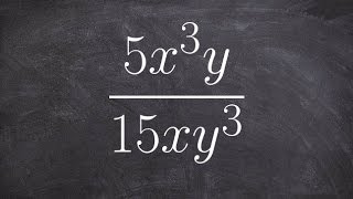 Simplify a rational expression