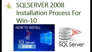 SQL Server 2008 Installation in Windows 10