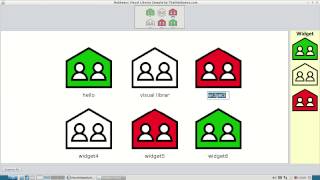 NetBeans Demo : Visual Library Sample with Drag and Drop Widget