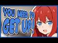 Roommate Gets You Out Of Bed [ASMR Roleplay] [F4M] [Motivation]