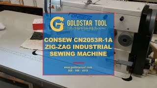 Product Showcase - Consew CN2053R-1A Industrial Sewing Machine - Goldstartool.com - 800-868-4419