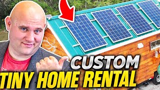 Building A Off-Grid Solar Powered Tiny Home RENTAL
