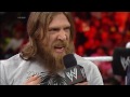 Daniel Bryan says The Authority is ignoring the wishes of the WWE Universe Raw, Jan. 27, 2014