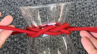 New way to tie a BOTTLE KNOT