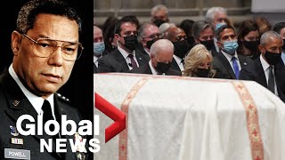 Colin Powell funeral: Presidents, dignitaries pay respects at Washington National Cathedral | FULL
