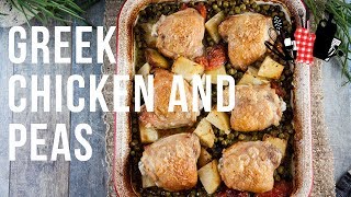 Greek Chicken and Peas | Everyday Gourmet S9 EP12