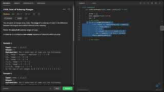 [ LeetCode 2104 ] Sum of Subarray Ranges | Coding | Python