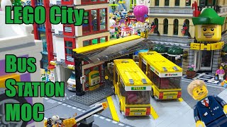 LEGO City - Bus Station & Buses MOC 7641 🚌🚌🏹