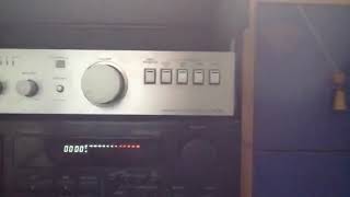 Demonstrating my Sanyo RD-4260G cassette deck