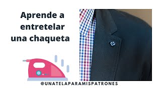 Aprende a pegar entretelas