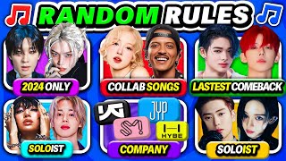 SAVE ONE SONG: RANDOM Rules, 6 SONGS, Save your Favorite Tracks! #3 | KPOP QUIZ 2025 🔥