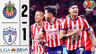 Chivas vs Pachuca 2-1 Resumen Y Goles COMPLETO 🔥 Liga MX 2025 | Clausura | Jornada 8