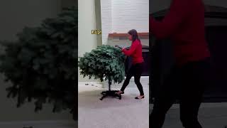 Is This the Ultimate Christmas Tree Hack?!? #shorts