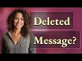 How to Know If Someone Deleted a Message on Messenger?