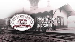 New Windsor Town Council Meeting 5-2-2018