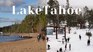 Lake Tahoe Vlog 🌴 | 겨울 레이크 타호 ☃️ 캘리포니아에 눈사람? 산호세 여행, 산호세 근교, 산호세 브이로그, 샌프란시스코 여행, 샌프란시스코 근교