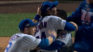 NLCS Gm6: Chapman gets five outs to send Cubs to WS