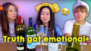 Siblings TRUTH OR DRINK Challenge *why did we cry...