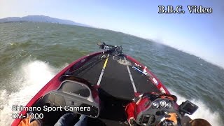 2016/05/05 Biwako Bassboat Run ババ荒れの葉山川沖→木浜沖