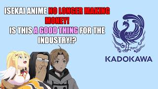 Kadokawa Lost Money Because of Sloppy Isekais (SERVES THEM RIGHT)