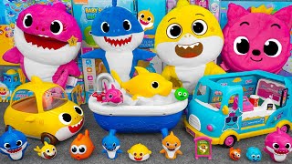 156 Minutes BABY SHARK✨Satisfying Unboxing BABY SHARK Singing Swimming Pool Bus Vehicle Car Playset