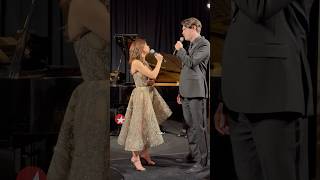 Sarah Hyland \u0026 Ryan McCartan sing THE GREAT GATSBY’s “My Green Light” (Howland/Tysen) at gala night