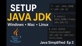 Java JDK Setup Made Easy | Java Simplified Episode 2