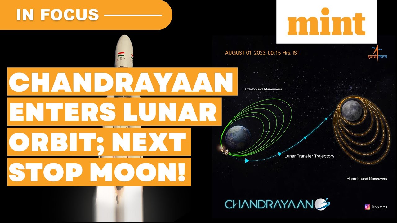 Chandrayaan-3 Successfully Enters Lunar Orbit; Next Stop Moon | Watch ...