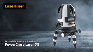 Automatische Justier- und Sensorlaser - Laserliner - PowerCross-Laser 5G - 032.060L