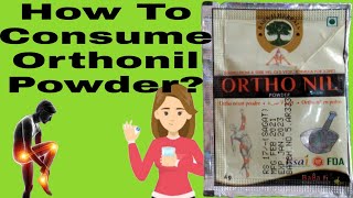 HOW TO CONSUME ORTHONIL POWDER ! Joint pain remedy#babajiherbalorthonilpowder#orhonilpowder#jointpa