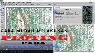 CARA MUDAH MELAKUKAN PLOTING PADA MINESCAPE | TUTORIAL MINESCAPE