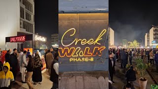 Creek Walk Biggest 😵 FOOD STREET IN DHA phase 8 KARACHI❗️NOW MORE FOODs More  BRANDs🍕🍔🌭🍟🌯🍲🍜