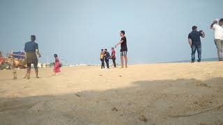 Biren mishra enjoy puri se beach